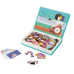 Magnetyczna układanka Sport Magnetibook