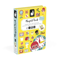 Magnetyczna układanka Uczę się zegarka Magnetibook