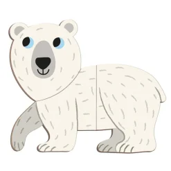 Magnetyczna układanka Zwierzęta polarne Magnetibook