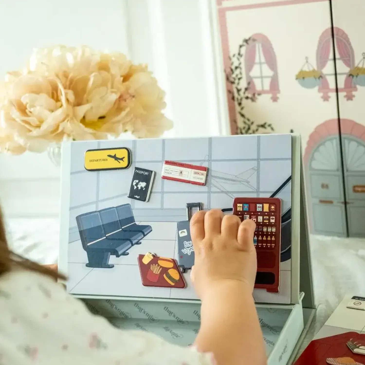 Idealne W Podróży|6 Lat+ | That's Mine Magnetyczne pudełko Lou - Travel