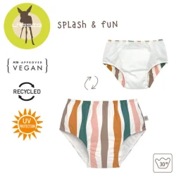 Majteczki pieluszka do pływania Splash & Fun Fale pink, nature