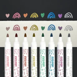 Artykuły Plastyczne | Ooly Markery Akrylowe Vivid Pop! Metaliczne Kolory