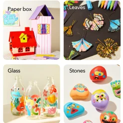 7 Lat+|8 Lat+ | Mideer Markery akrylowe z pędzelkową końcówką w miękkim opakowaniu (36 kolorów)