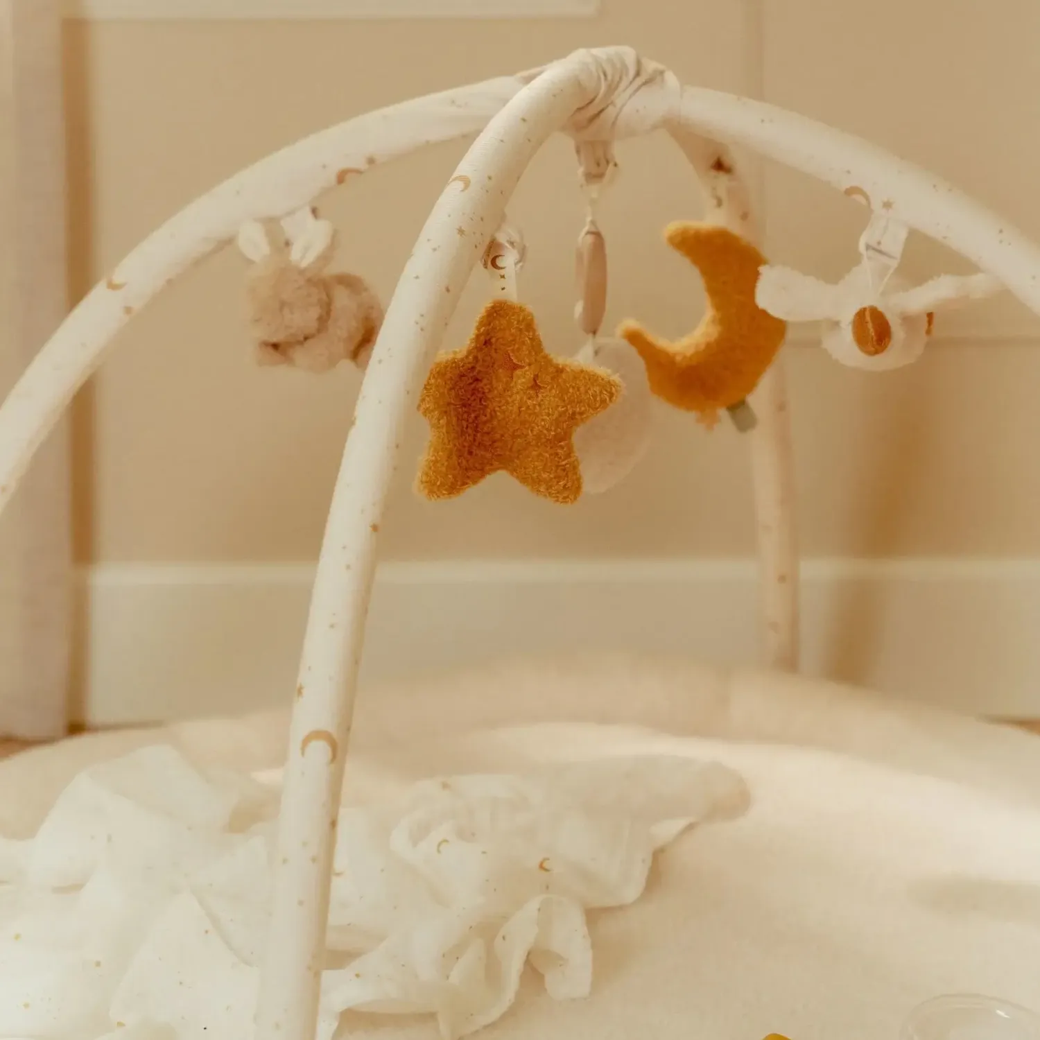 Maty Edukacyjne|Maty Edukacyjne | Little Dutch Mata aktywizująca z pałąkiem Newborn Naturals