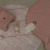12M+|6 Lat+ | Toddlekind Mata do zabawy z bawełny organicznej w kształcie liścia - Sea Shell