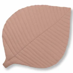 12M+|6 Lat+ | Toddlekind Mata do zabawy z bawełny organicznej w kształcie liścia - Sea Shell
