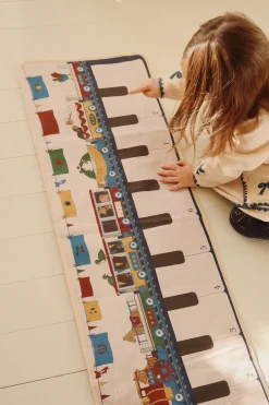8 Lat+|Aktywizujące | Konges slojd Mata muzyczna, pianino podłogowe - multi