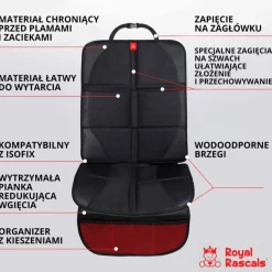 Mata ochronna pod fotelik samochodowy