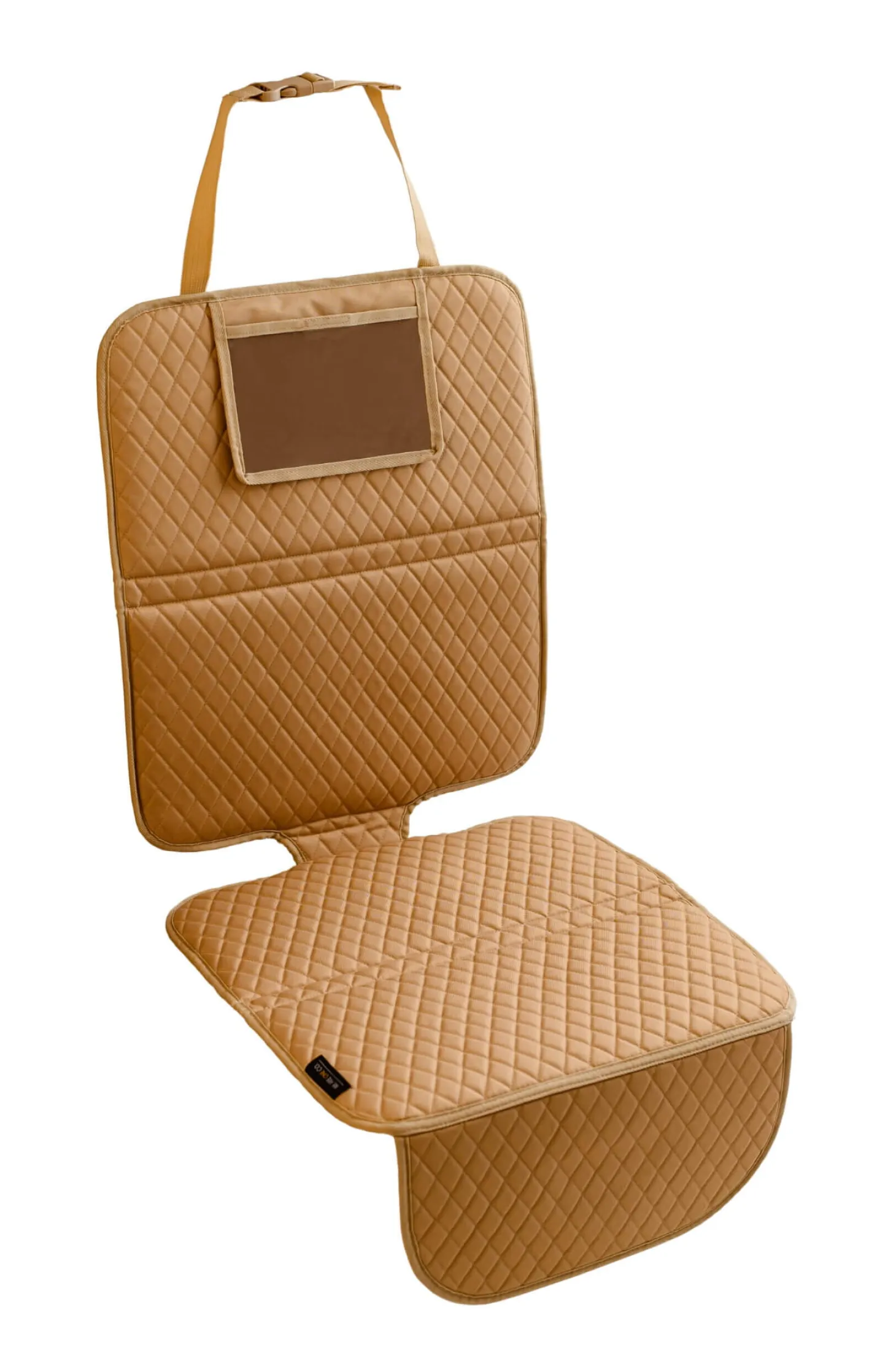 Mata ochronna pod fotelik samochodowy - Diamond Beige