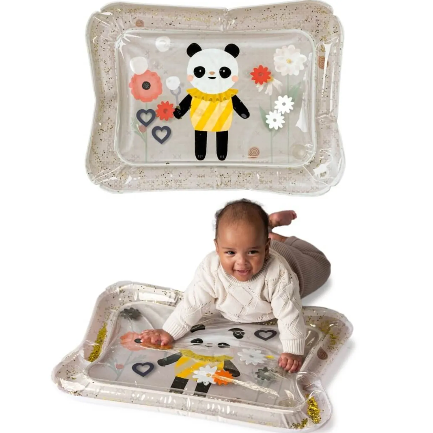 12M+|Aktywizujące | Taf Toys Mata wodna - Panda Odkrywca
