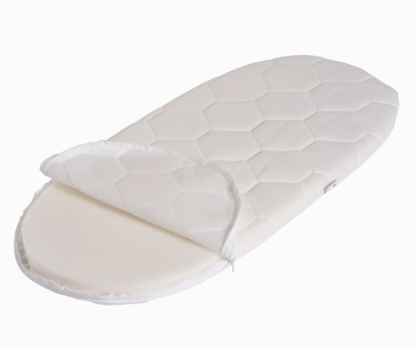 Materacyk do kosza Mojżesza, gondoli 72x33cm