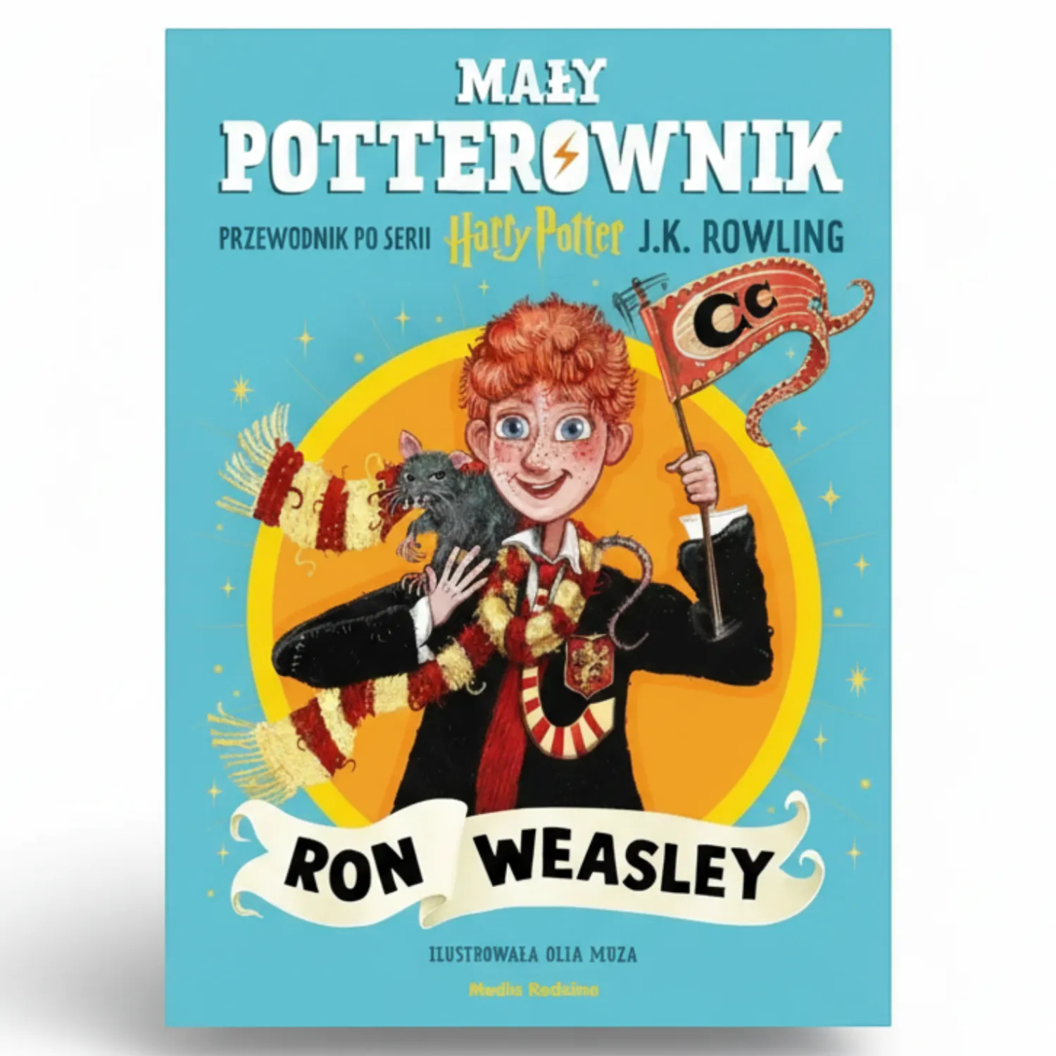 9 Lat +|5-8 Lat | Wydawnictwo Media Rodzina Mały potterownik. Ron Weasley. Przewodnik po serii Harry Potter.