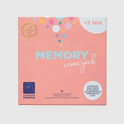 6 Lat+|Aktywizujące | rozwojowa mama Memory o emocjach – gra o emocjach + mini e-book 2+