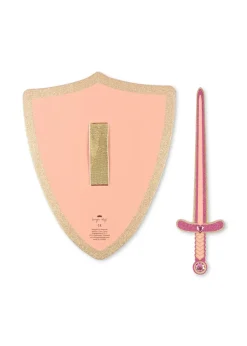 6 Lat+|3 Lata + | Konges slojd Miecz i tarcza - pink