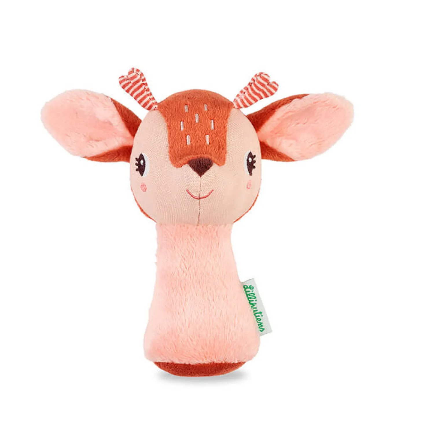 Aktywizujące|Sensoryczne | Lilliputiens Miękka grzechotka piszczek Sarenka Stella 3m+