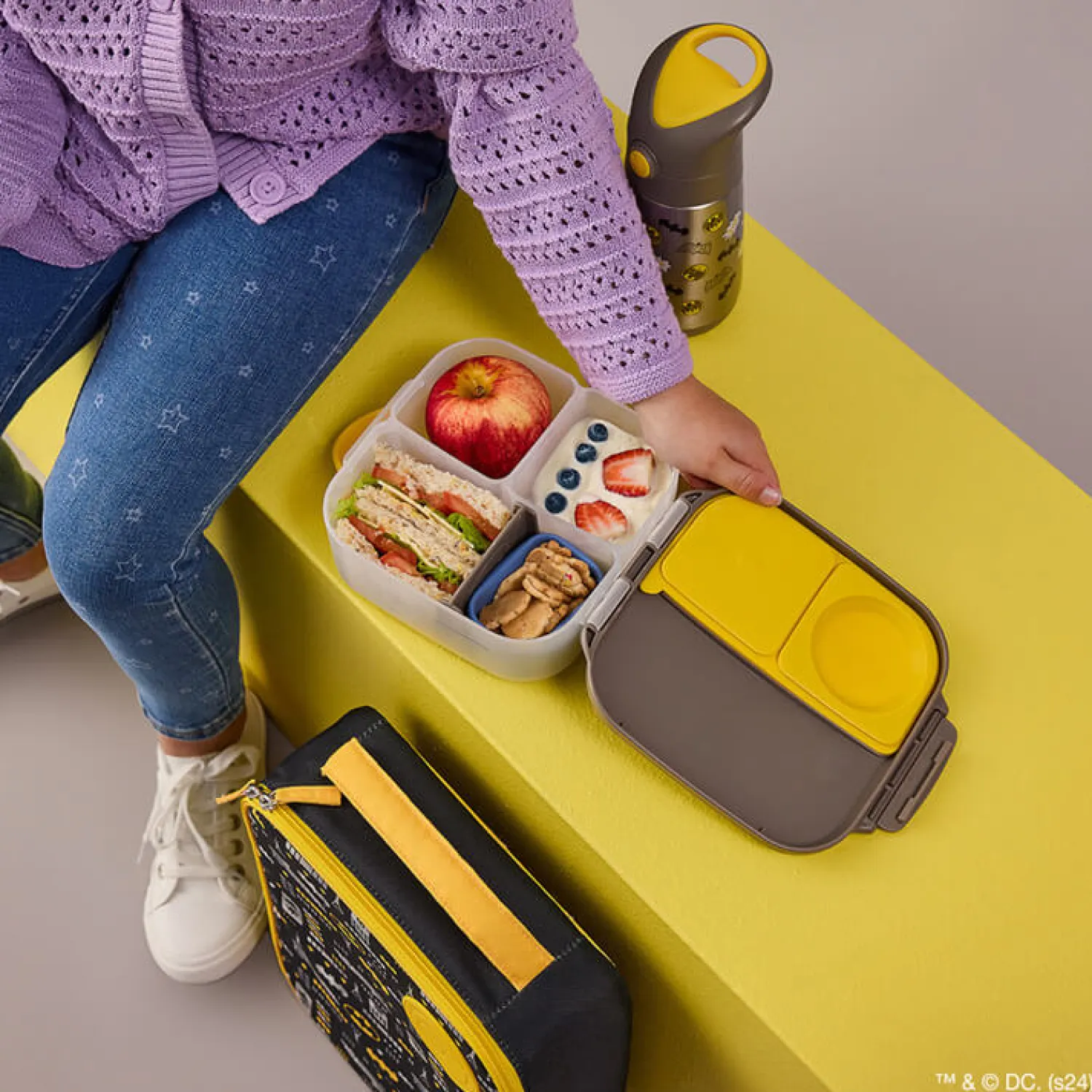 Lunchboxy|Przechowywanie Jedzenia | b.box Mini lunchbox - Batman