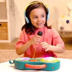 6 Lat+|3 Lata + | B.Toys MiniMixer – konsola DJ-a do miksowania muzyki