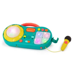 6 Lat+|3 Lata + | B.Toys MiniMixer – konsola DJ-a do miksowania muzyki