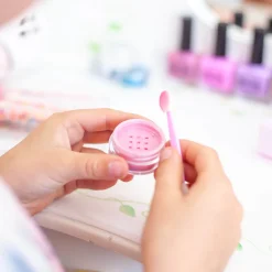 Naturalne Kosmetyki | Oh Flossy Mini naturalny zestaw do makijażu, cienie do powiek, róż, pomadka i akcesoria