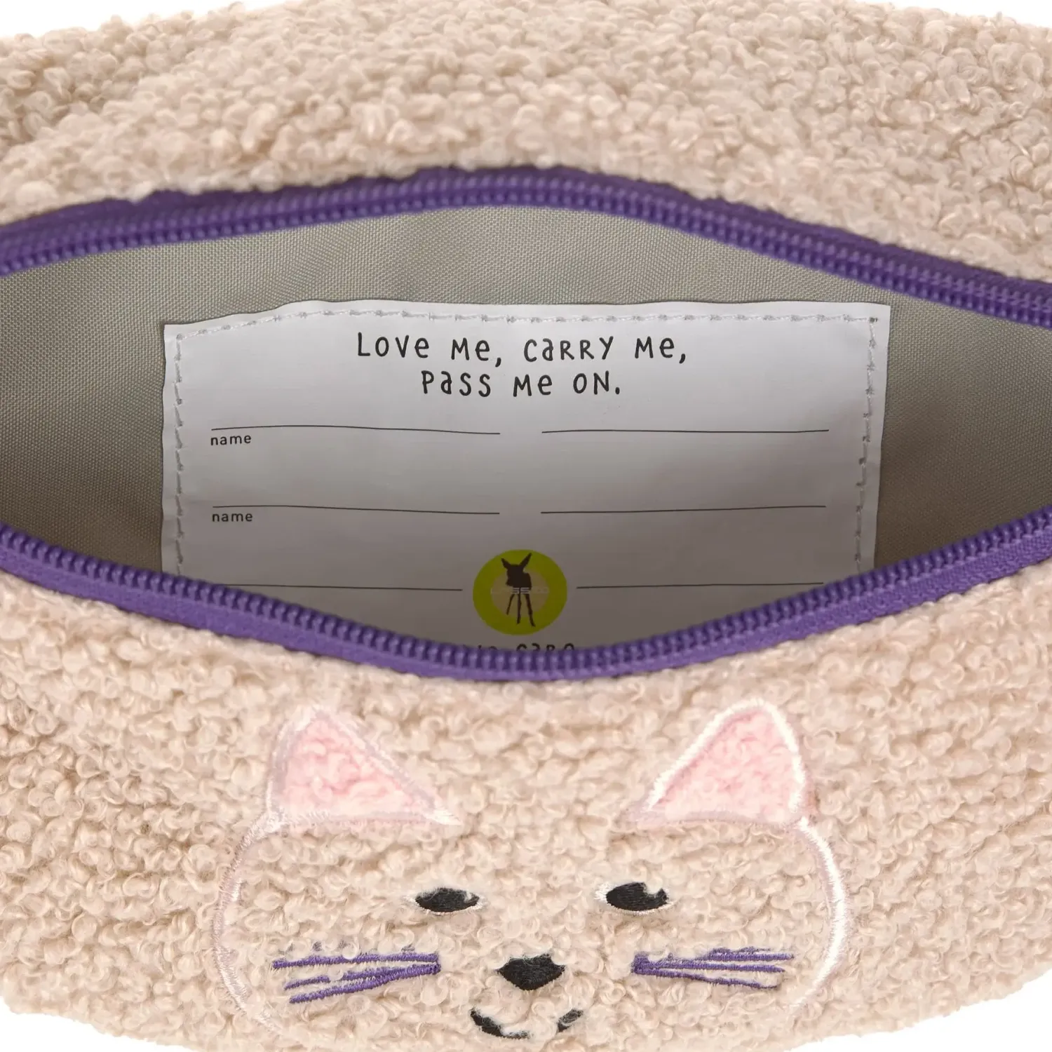 Plecaki I Torebki Dziecięce|Plecaki I Torebki Dziecięce | Lassig Mini nerka frotte Tiny Team - Cat