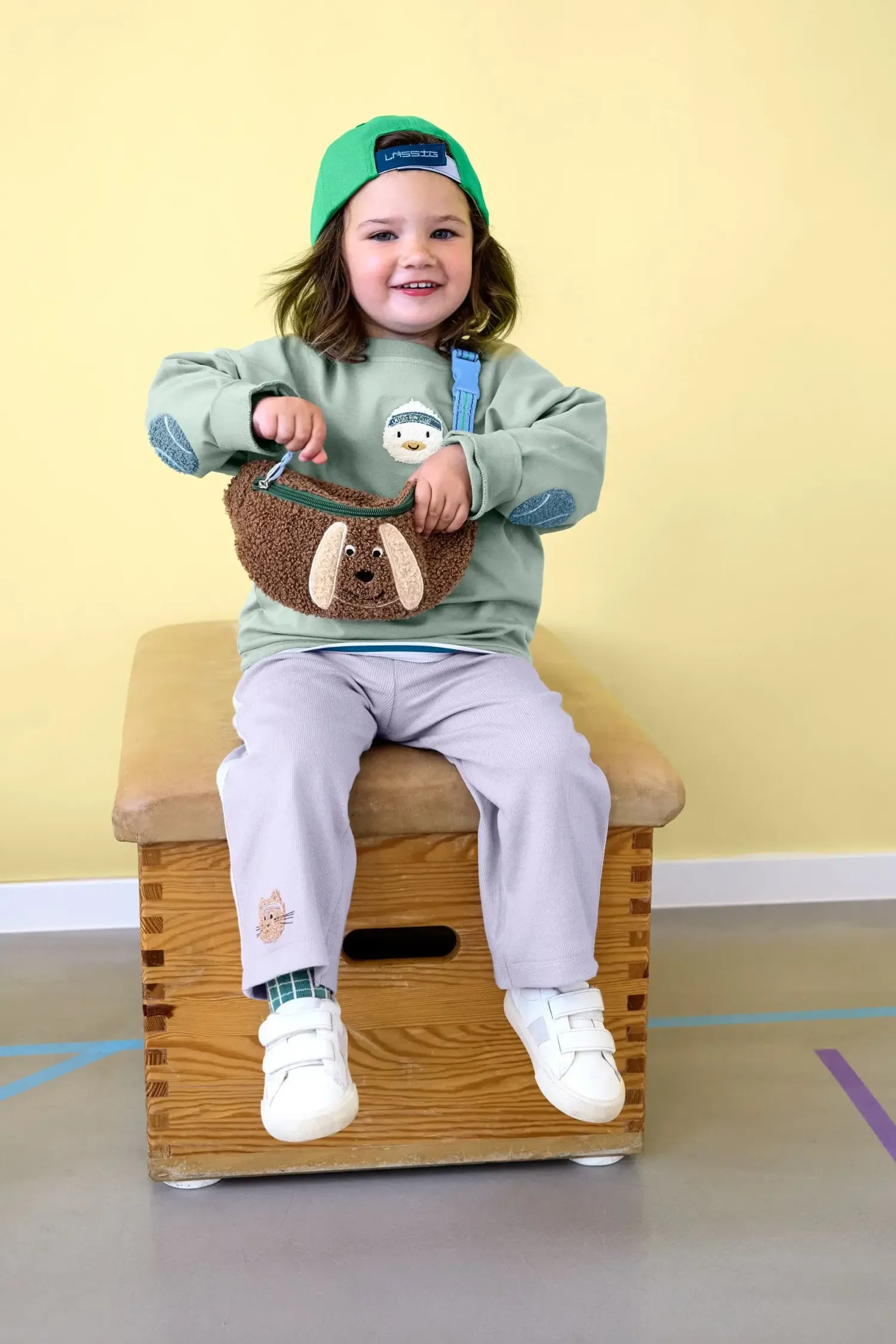 Plecaki I Torebki Dziecięce|Plecaki I Torebki Dziecięce | Lassig Mini nerka frotte Tiny Team - Dog