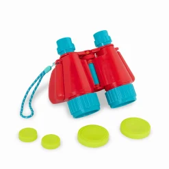 Idealne W Podróży|Edukacyjne | B.Toys Mini Observer’s Binoculars – dziecięca LORNETKA z osłonkami