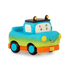 12M+|3 Lata + | B.Toys Mini Wheeee-ls! - mini autko z napędem: PICK-UP Muddy Miles