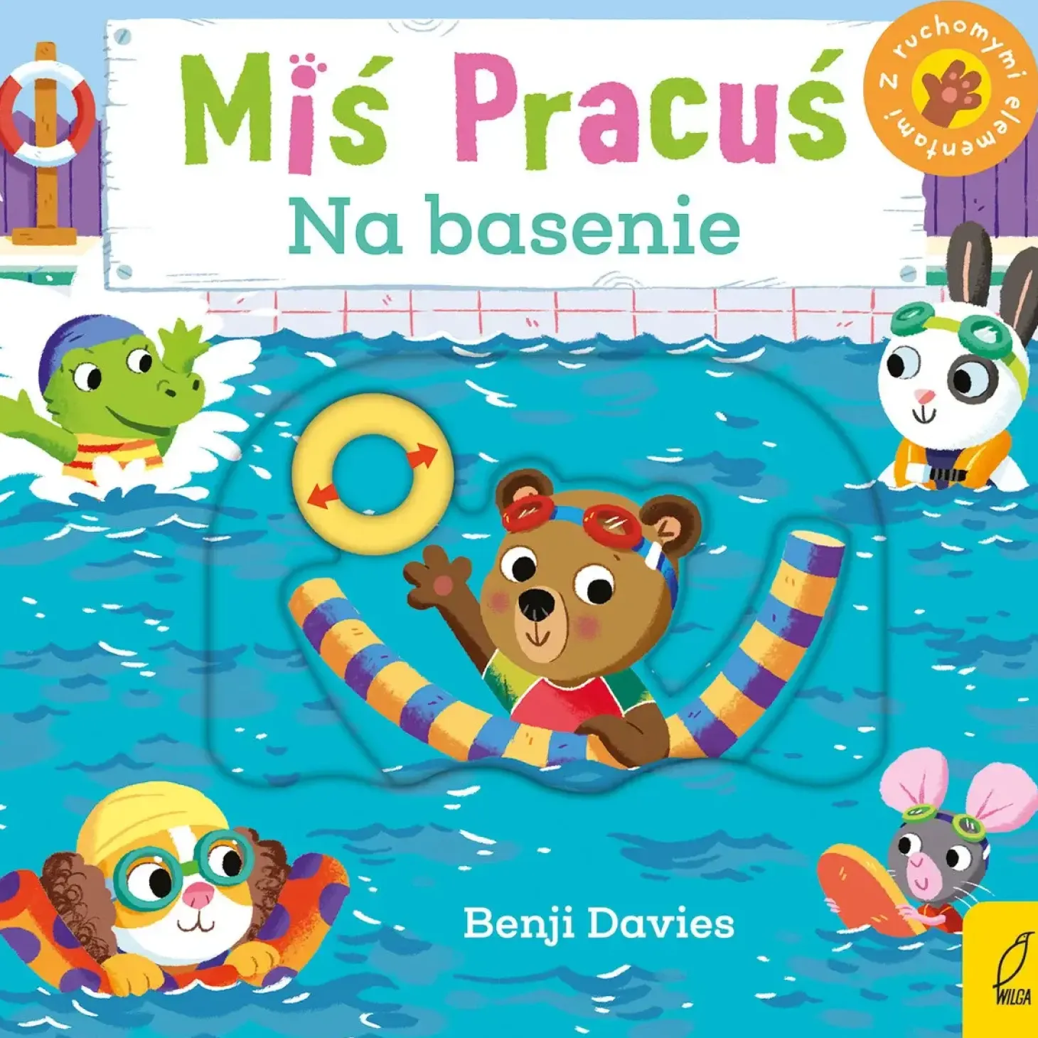 Miś Pracuś. Na basenie
