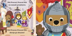 Ruchome Elementy|2-5 Lat | Wydawnictwo Wilga Miś Pracuś. W zamku