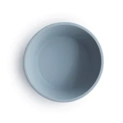 Naczynia Dla Dzieci | Mushie Miseczka silikonowa z przyssawką - Powder Blue