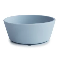 Naczynia Dla Dzieci | Mushie Miseczka silikonowa z przyssawką - Powder Blue