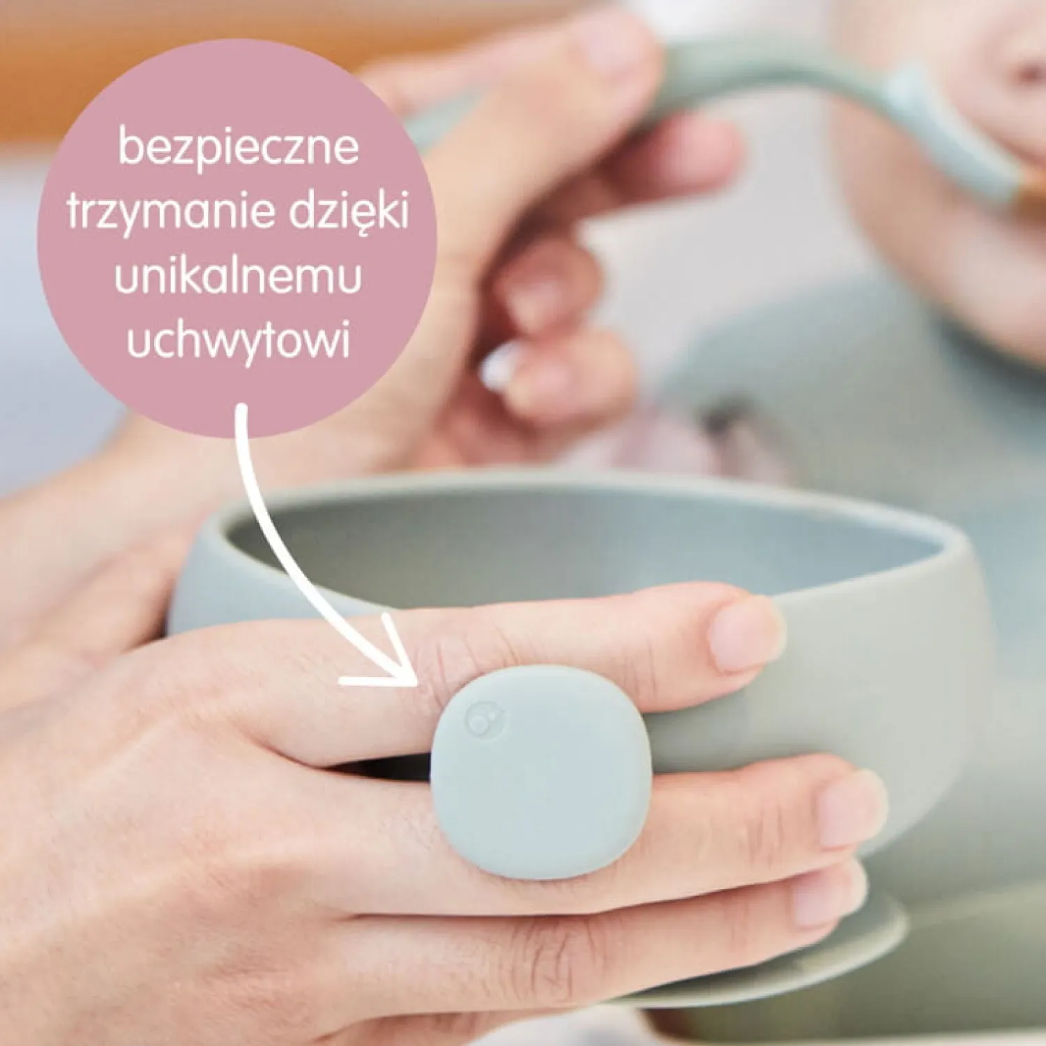 Metoda Blw|Naczynia Dla Dzieci | b.box Miseczka z przykrywką - błękitny