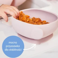 Metoda Blw|Naczynia Dla Dzieci | b.box Miseczka z przykrywką - błękitny