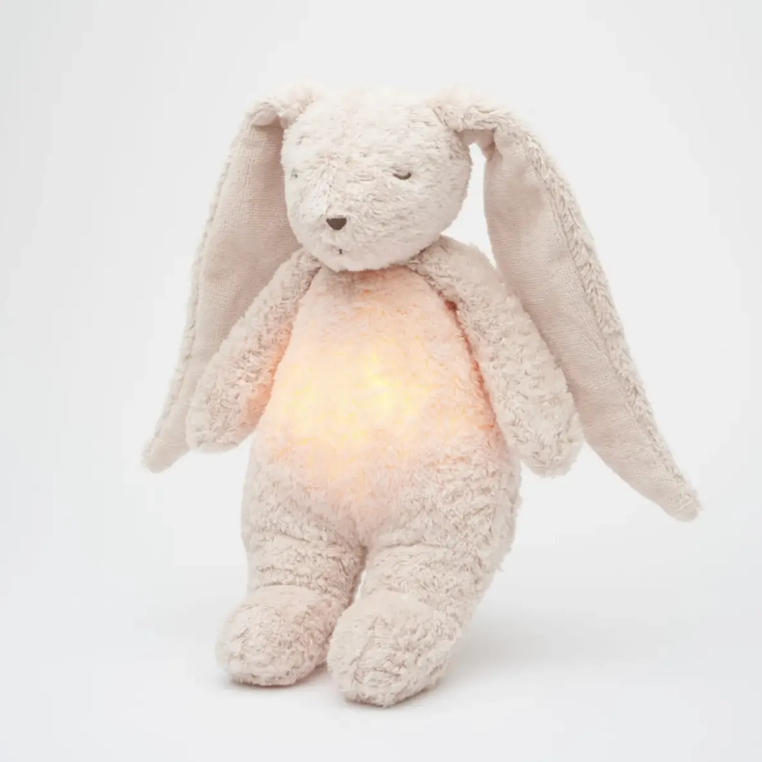 Szumiące Misie|Szumiące Misie I Projektory | Moonie NATUR 2.0 - szumiący króliczek z lampką - ROSE