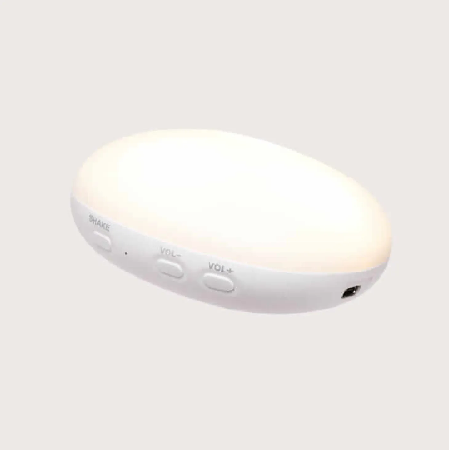 Moonie NATUR 2.0 - szumiący króliczek z lampką - CAPPUCCINO