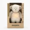 Szumiące Misie|Szumiące Misie I Projektory | Moonie NATUR 2.0 - szumiący miś z lampką - SAND