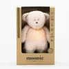 Szumiące Misie|Szumiące Misie I Projektory | Moonie NATUR 2.0 - szumiący miś z lampką - ROSE