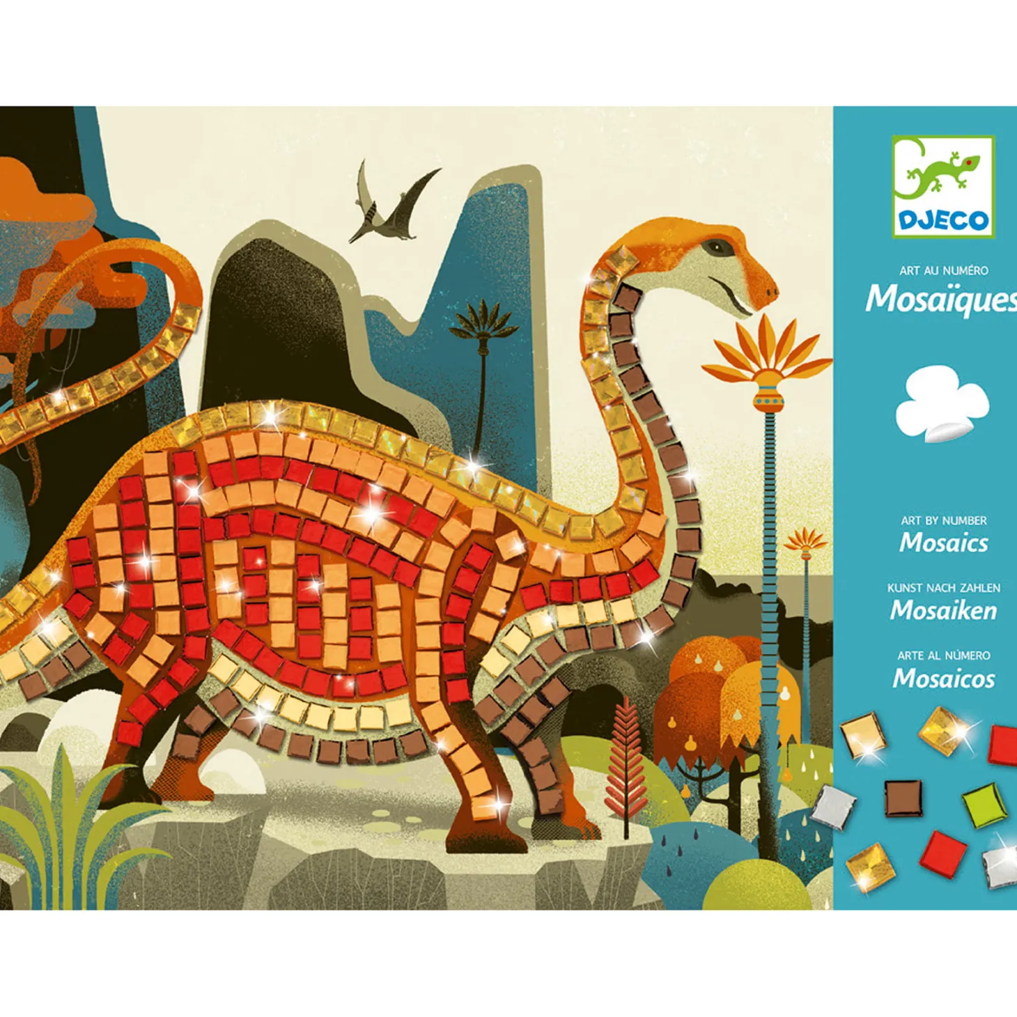 Mozaika DINOZAURY