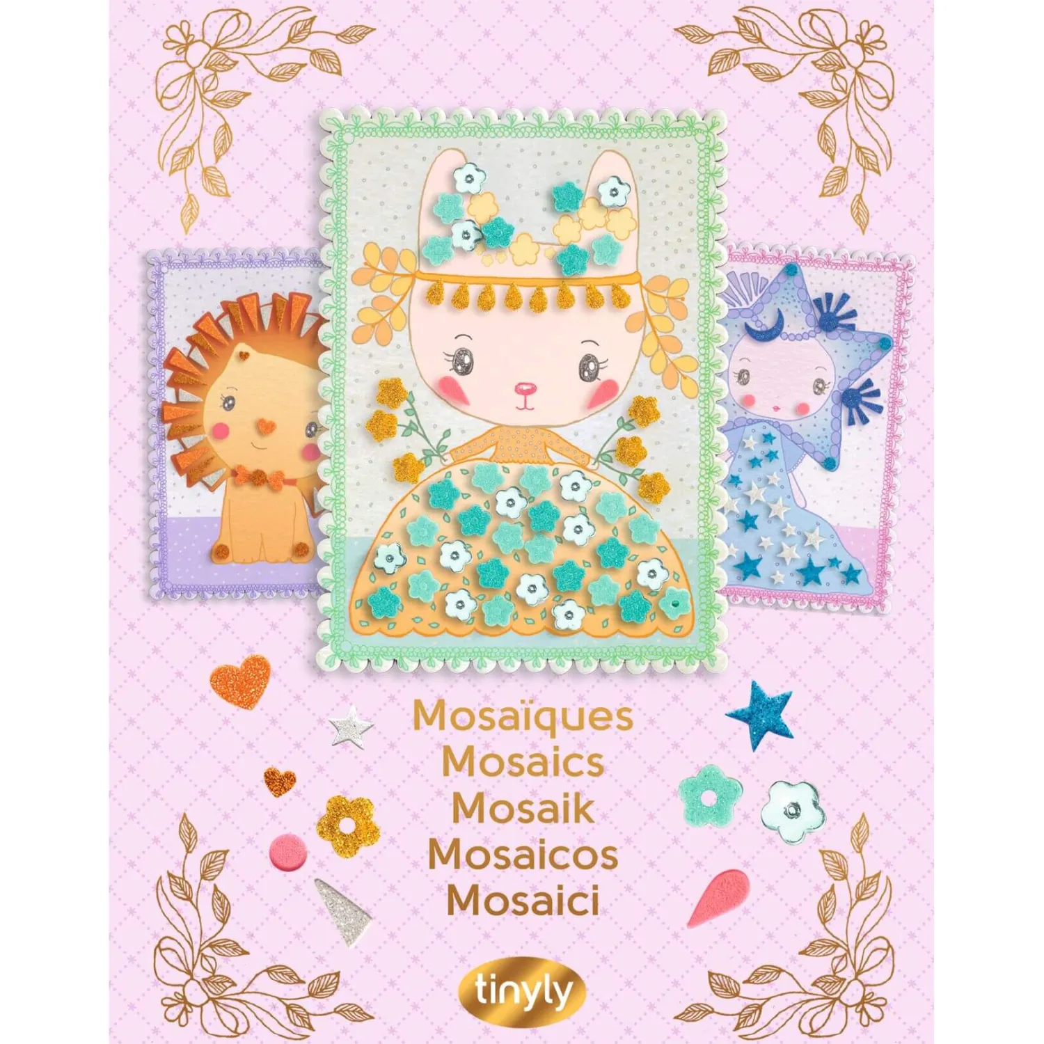 6 Lat+|7 Lat+ | Djeco Mozaika Margo&co TINYLY