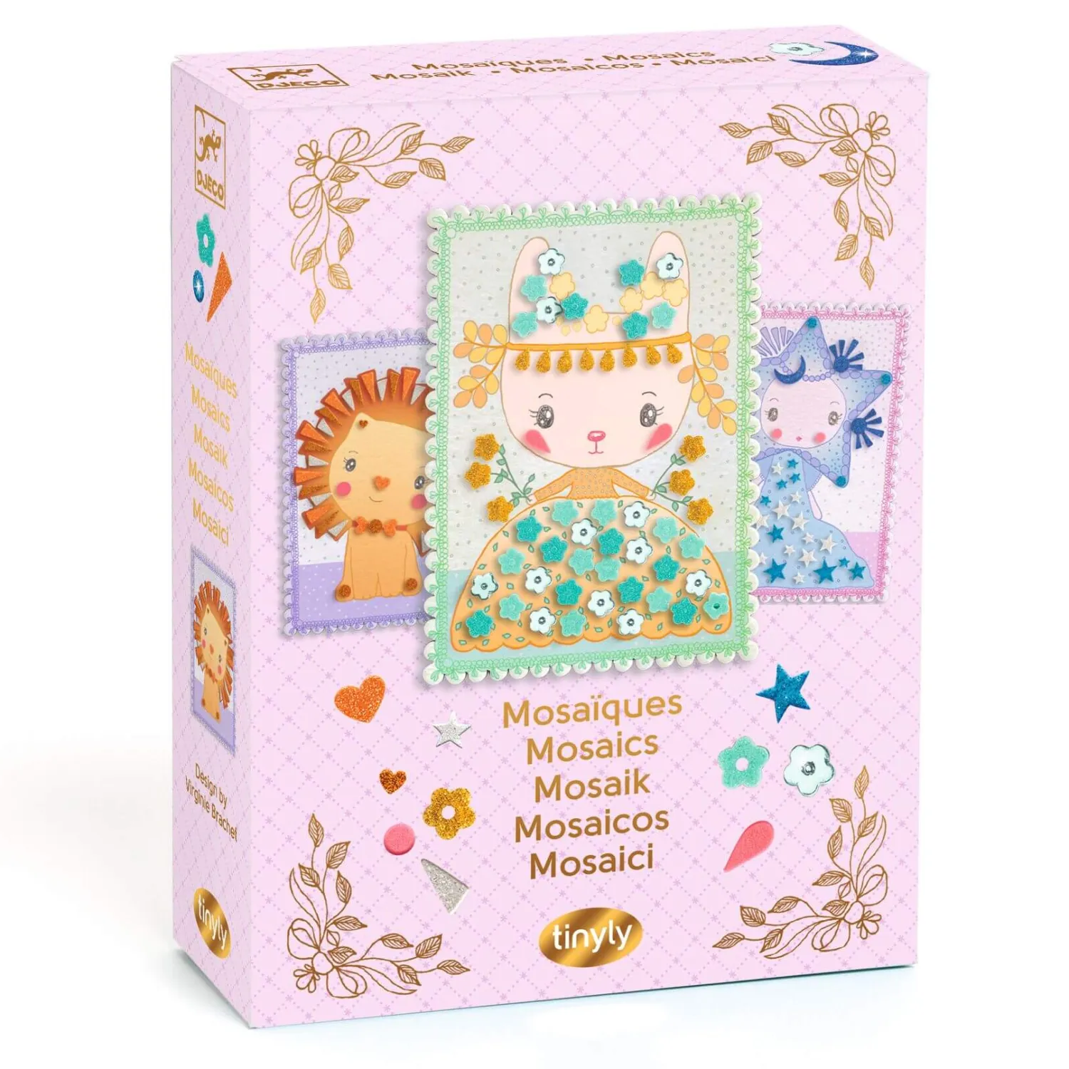 6 Lat+|7 Lat+ | Djeco Mozaika Margo&co TINYLY