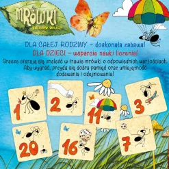 Gry Planszowe|6 Lat+ | Wydawnictwo Nasza Księgarnia Mrówki - Kolejno odlicz!