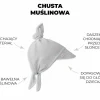 Na Główkę|Nakrycie Głowy | Sleepee Muślinowa chustka z daszkiem - Sand