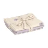 Muślinowa pieluszka otulacz 3 szt. Tiny Team Pastel Lilac