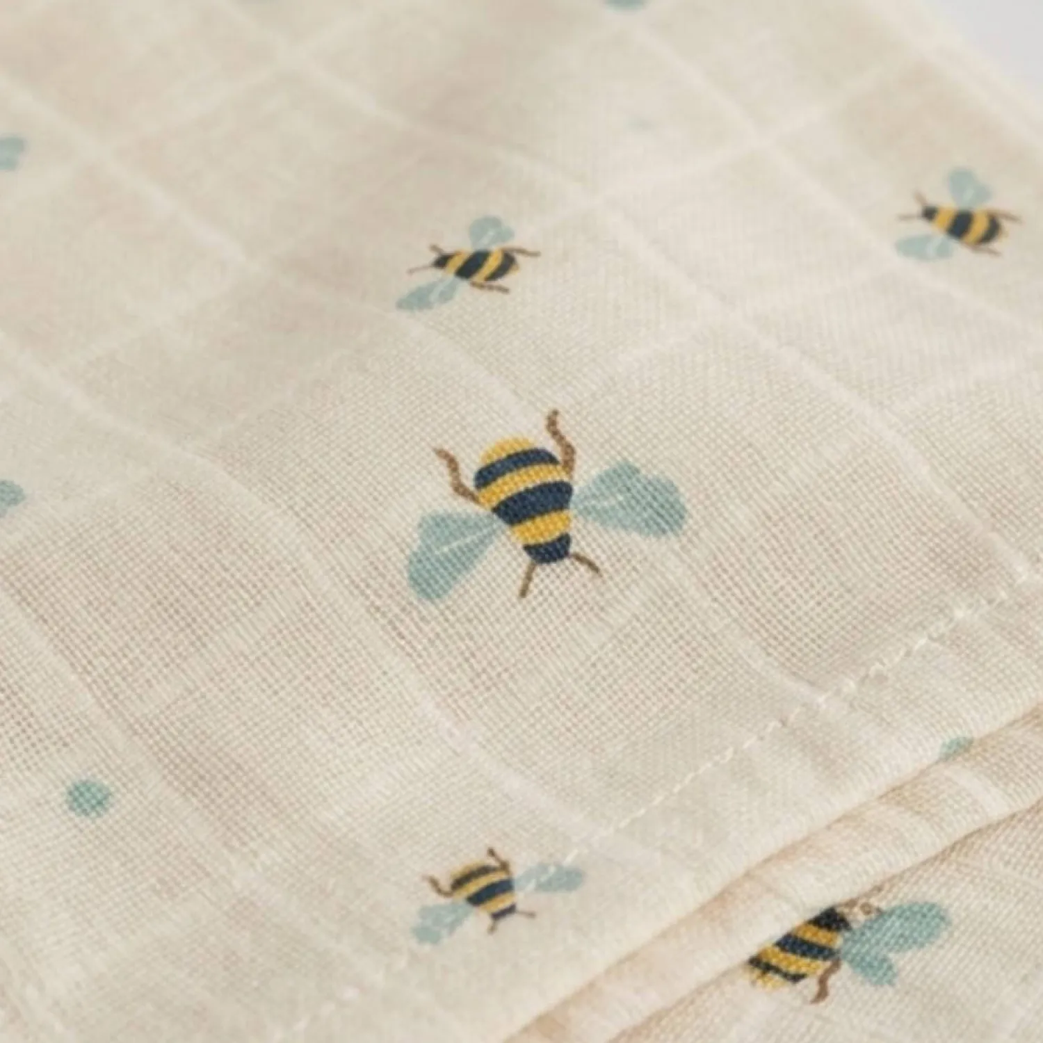 Otulacze I Pieluszki|Otulacze I Pieluszki | Vanilla Copenhagen Muślinowe pieluszki 70x70 cm, 6szt. - Honeybee