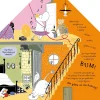 Ruchome Elementy|2-5 Lat | HarperCollins Muminki. W domu Muminków. Opowieść z otwieranymi okienkami