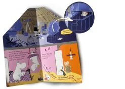 Ruchome Elementy|2-5 Lat | HarperCollins Muminki. W domu Muminków. Opowieść z otwieranymi okienkami
