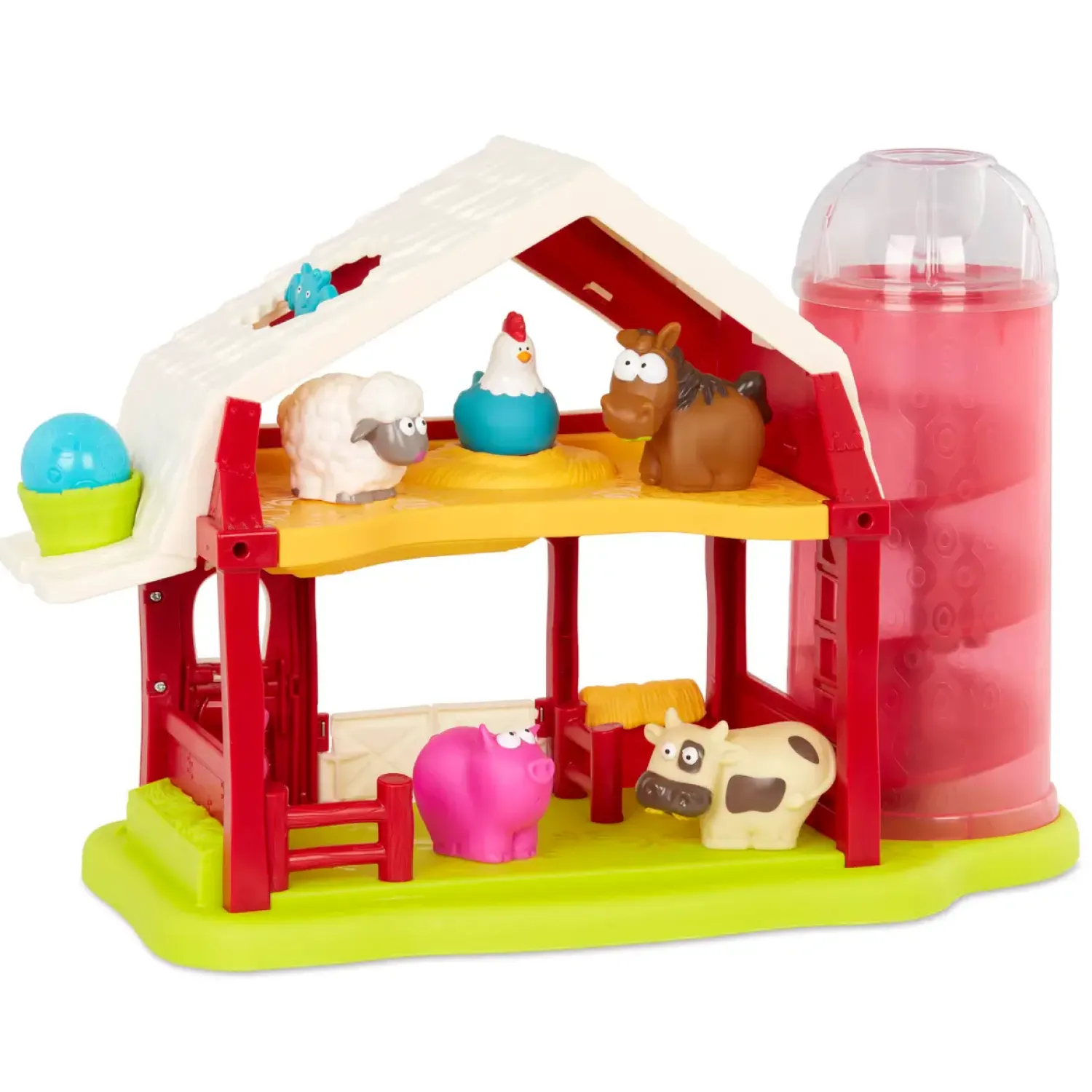 2 Lata +|4 Lata + | B.Toys Musical Fun Farm – interaktywna zagroda z odgłosami zwierząt ZREDUKOWANA WERSJA