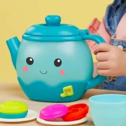 2 Lata +|Odgrywanie Ról | B.Toys Musical Tea Party – MUZYCZNY czajnik serwis do herbaty