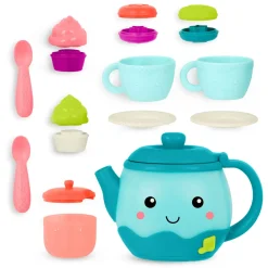 2 Lata +|Odgrywanie Ról | B.Toys Musical Tea Party – MUZYCZNY czajnik serwis do herbaty