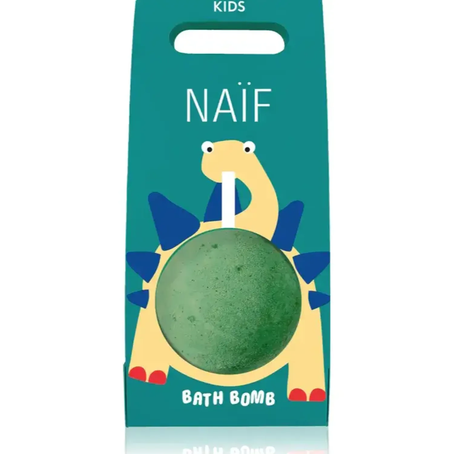Naturalne Kosmetyki|Naturalne Kosmetyki | Naif Musująca kula do kąpieli dla dzieci, 100g